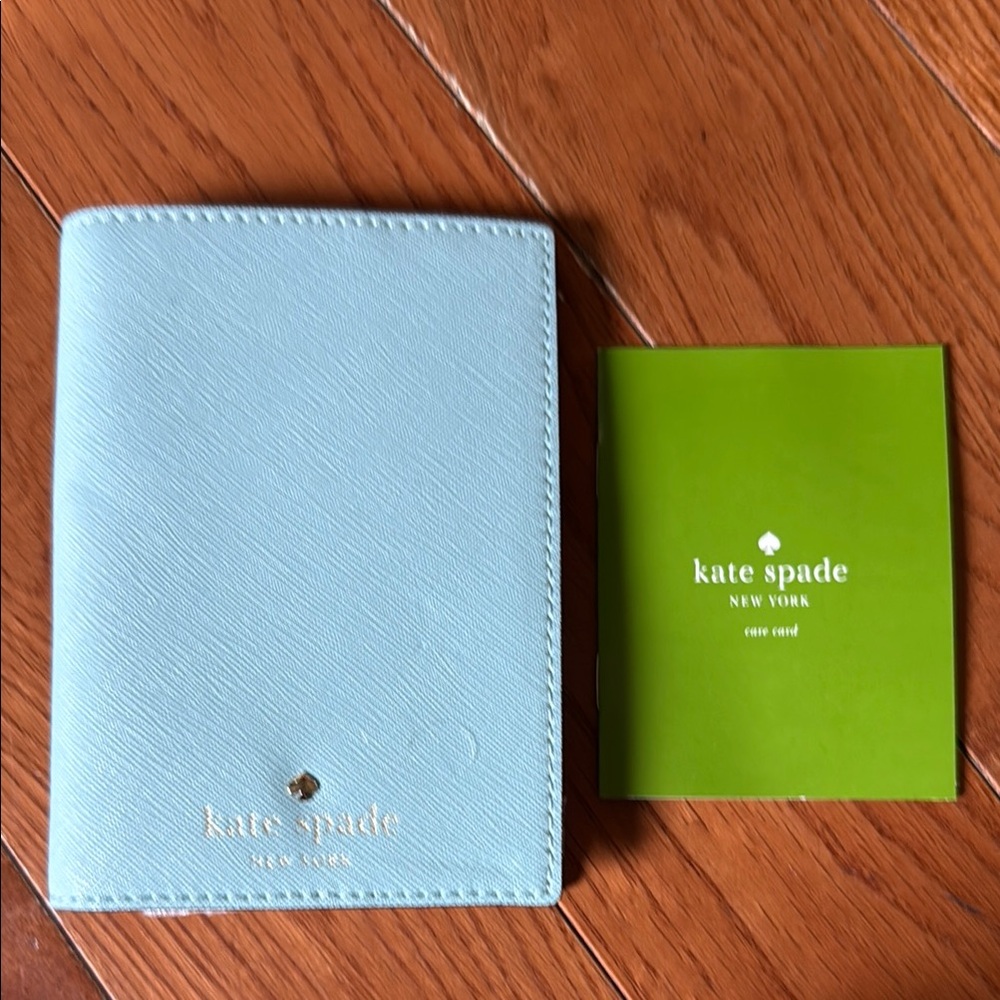 Kate Spade Sky Blue Travel Wallet